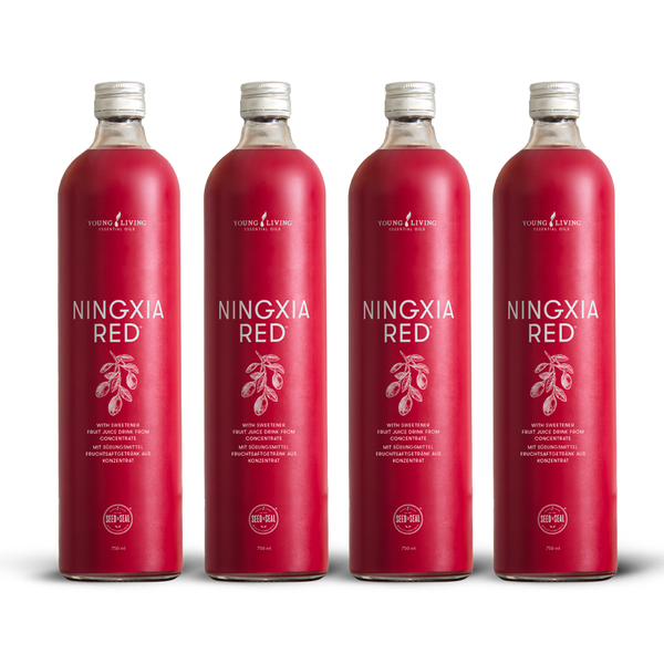 NingXia Red® Young Living – Pack 4 Botellas 750ml + Regalo ACEITE ESENCIAL DE NARANJA - Natura Estilo