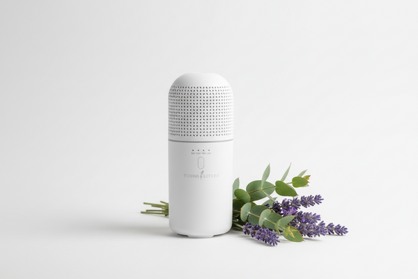 Difusor Young Living WanderBliss blanco| Ambientador Natural Coche y Espacios Pequeños - Natura Estilo