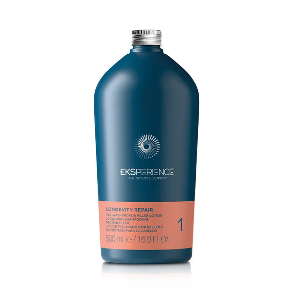 Eksperience Longevity Repair | Loción Prelavado con Relleno de Proteína Fase 1 500ml