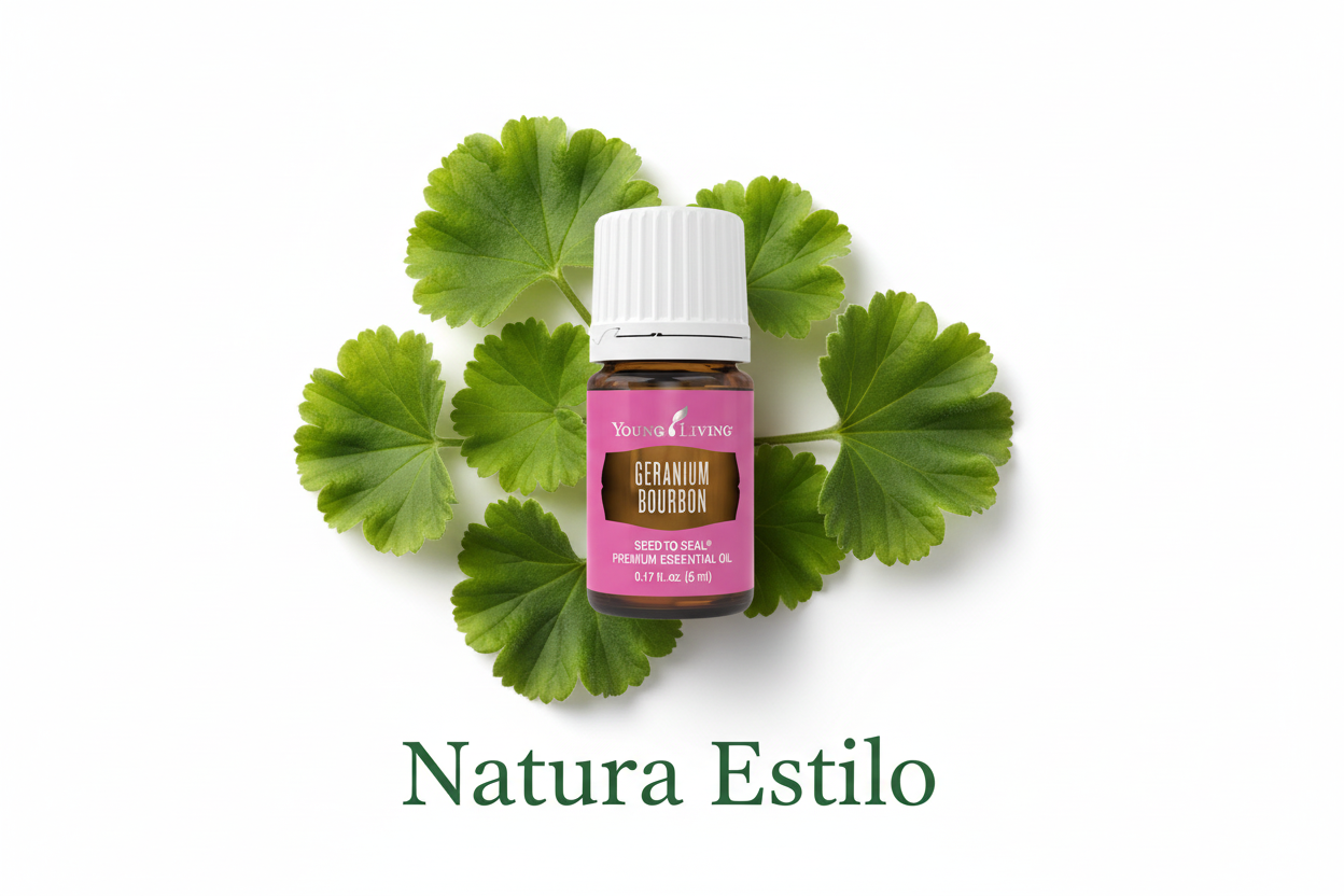 Aceite Esencial Geranium Bourbon Young Living - Isla Reunión 5ml