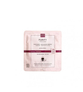 Purify Tissue Mask | Mascarilla purificante 1ud - Happiness Cosmetics - Arôms Natur