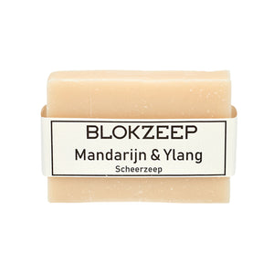 Jabón De Afeitar Natural Mandarina & Ylang | Blok Zeep - Natura Estilo