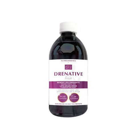 Drenative Fresh con Cafeína | Drenante y Reductor 500 ml - Nutricosméticos - Arôms Natur